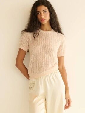 Doen NWOT Monica Sweater in Parfait
